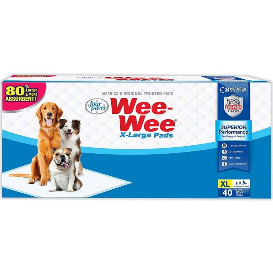Four Paws X-Large Wee Wee Pads SpadezStore