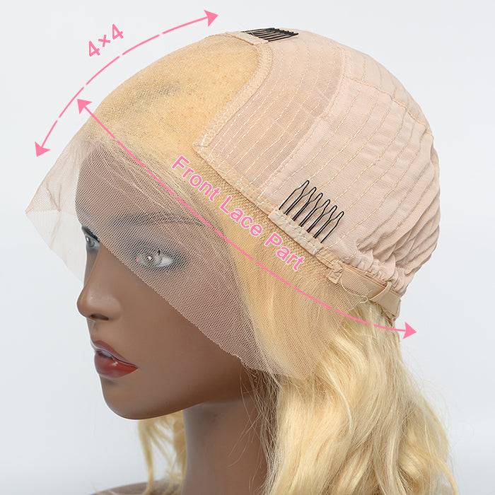 613 4" x 4" Lace Front Straight Wig SpadezStore