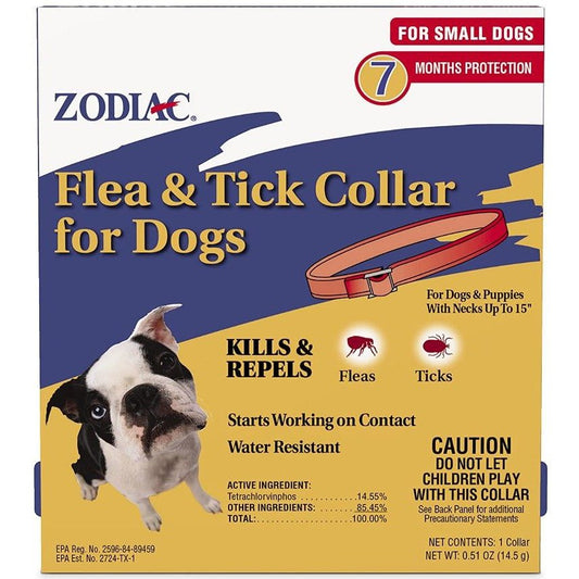 Zodiac Flea & Tick Collar for Small Dogs SpadezStore