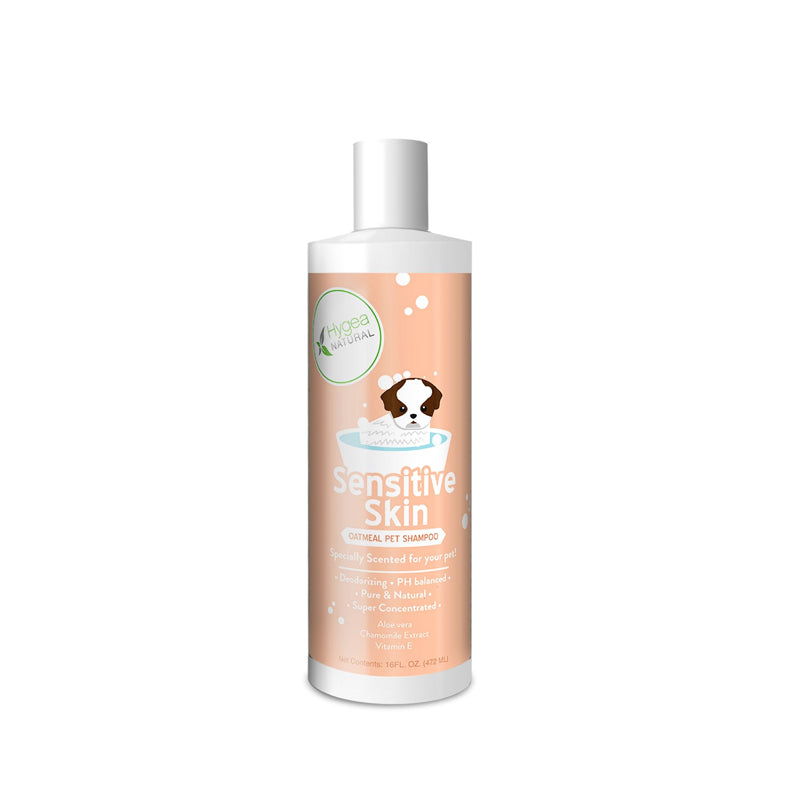 Hygea Natural Sensitive Skin Pet Shampoo SpadezStore