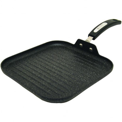 THE ROCK by Starfrit 10 in. Grill Pan with Bakelite Handles SpadezStore