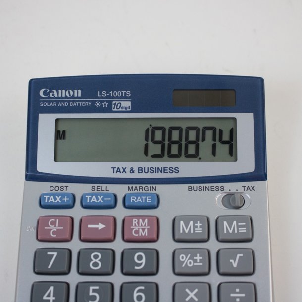 Canon LS-100TS 10-Digit Calculator SpadezStore