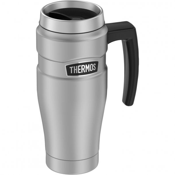 Thermos 16 oz. Stainless King Vacuum-Insulated Travel Mug SpadezStore