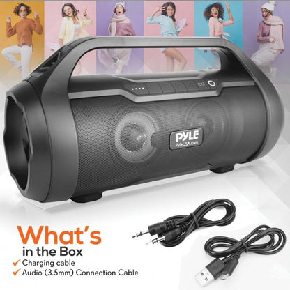 Pyle Portable Bluetooth® Speaker Radio System SpadezStore