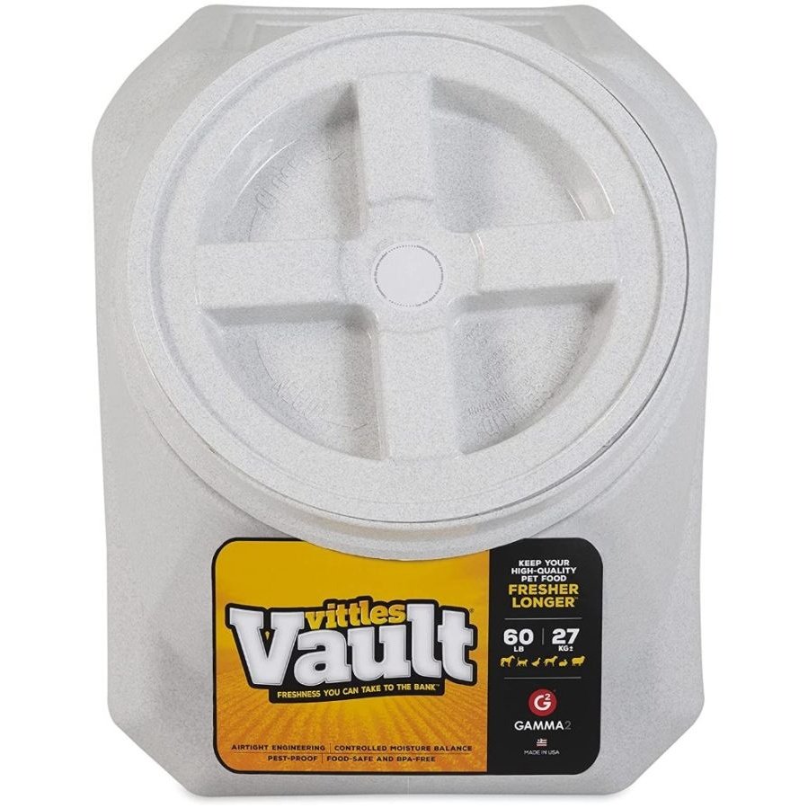 Vittles Vault Airtight Pet Food Container - Stackable (60 lbs Capacity) SpadezStore