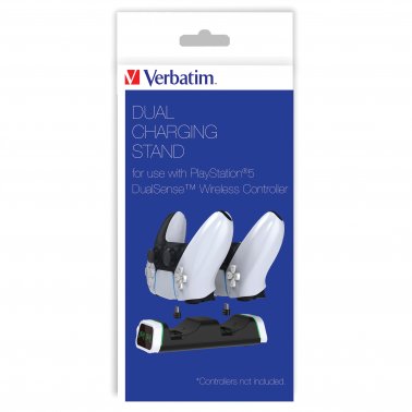 Verbatim Dual Charging Stand for PlayStation®5 DualSense™ SpadezStore