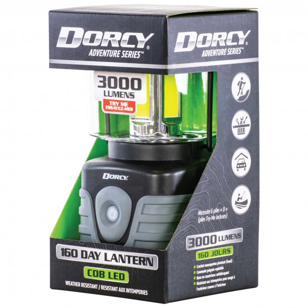 Dorcy Adventure Max Outdoor Lantern 3,000 lumens SpadezStore