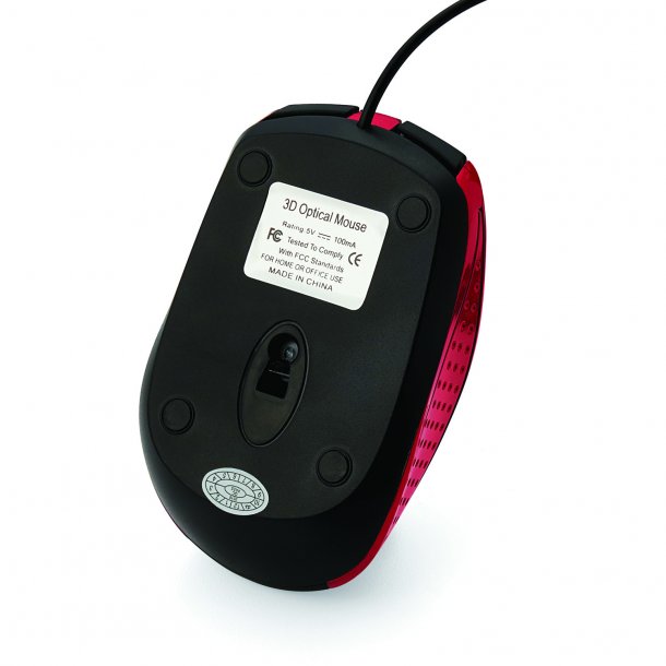 Verbatim Corded Notebook Optical Mouse SpadezStore