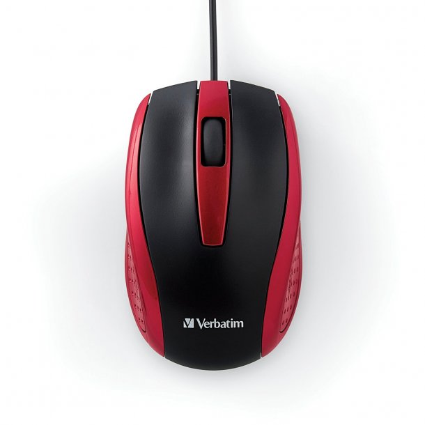 Verbatim Corded Notebook Optical Mouse SpadezStore