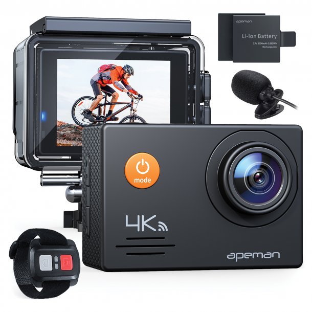 Apeman A79 20.0-MP 4K 30-FPS Action Camera SpadezStore