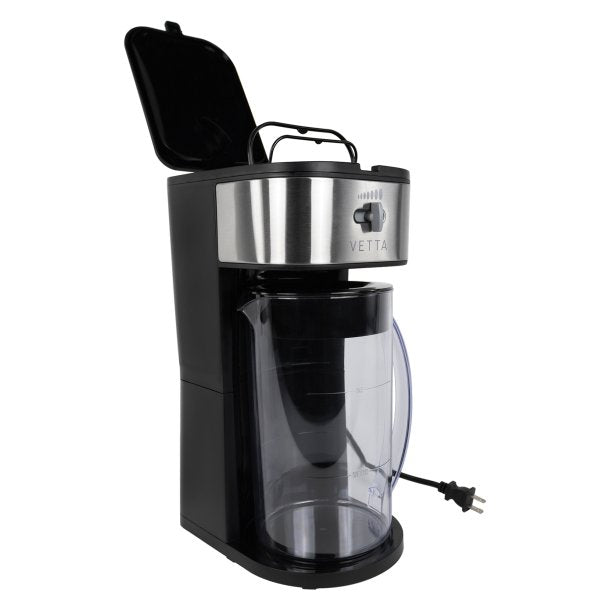 Vetta 10-Cup Iced Tea Maker with Adjustable Strength Selector for Tea and Iced  Coffee in the Coffee Makers department at