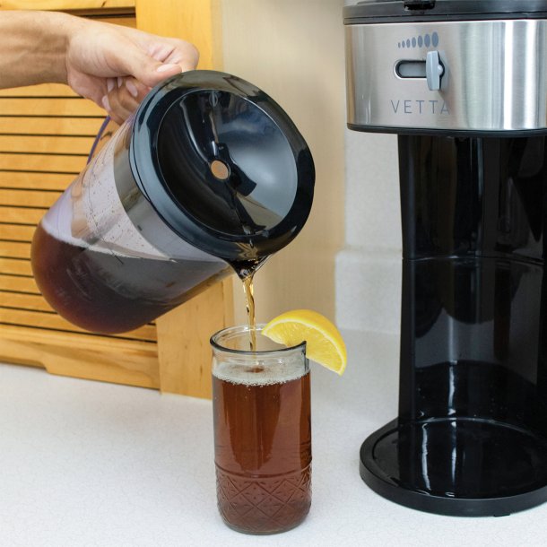 VETTA 10-Cup Iced Tea Maker w/ Strength Selector for Tea & Iced