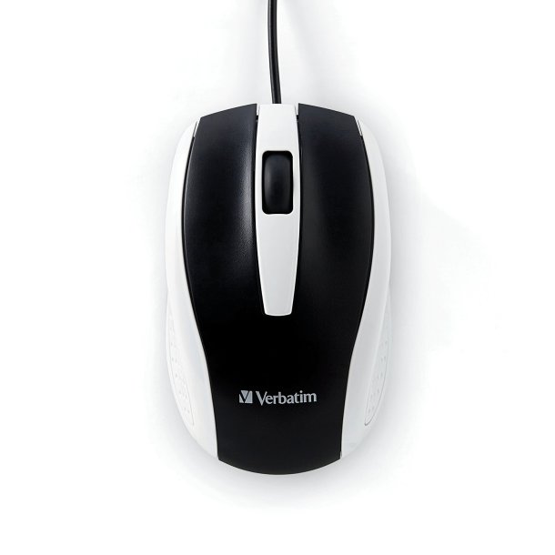 Verbatim Corded Notebook Optical Mouse SpadezStore