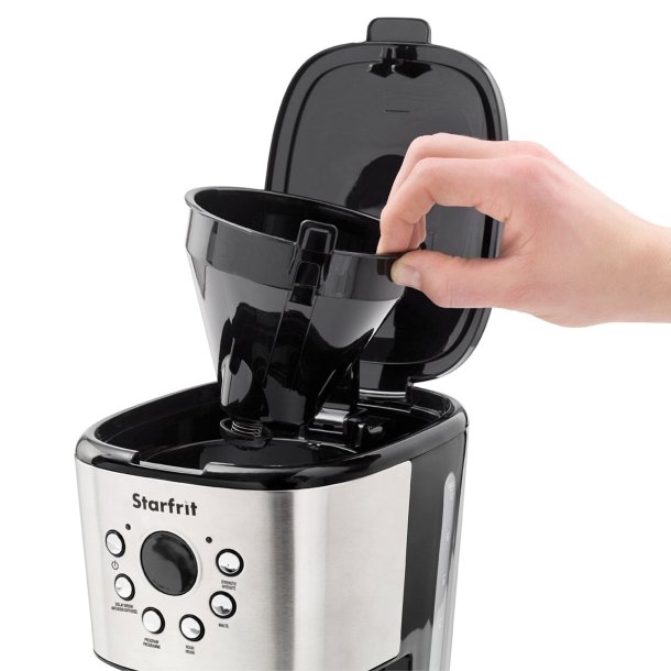 Starfrit 900-Watt 12-Cup Drip Coffee Maker Machine SpadezStore