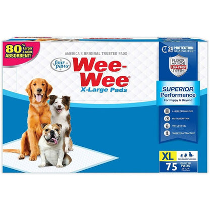 Four Paws X-Large Wee Wee Pads SpadezStore