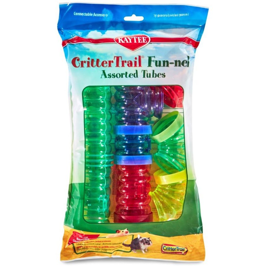 Kaytee CritterTrail Fun-nels Assorted Tubes SpadezStore