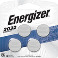 Energizer 2032 Lithium Coin Battery, 3V, 4/Pack SpadezStore