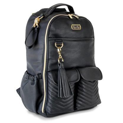 Itzy Ritzy Jetsetter Black Boss Backpack™ Diaper Bag SpadezStore