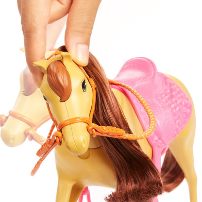 Barbie Hugs 'n' Horses Doll and Horse Playset SpadezStore