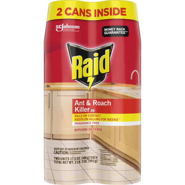 Raid Ant & Roach Killer - Fragrance-Free SpadezStore