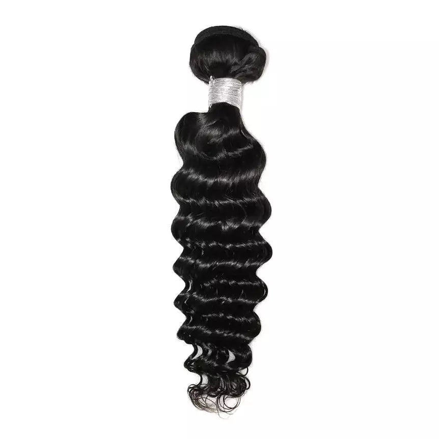 Indian Weave Bundle 100% Virgin Hair Deep Wave 6A Grade SpadezStore