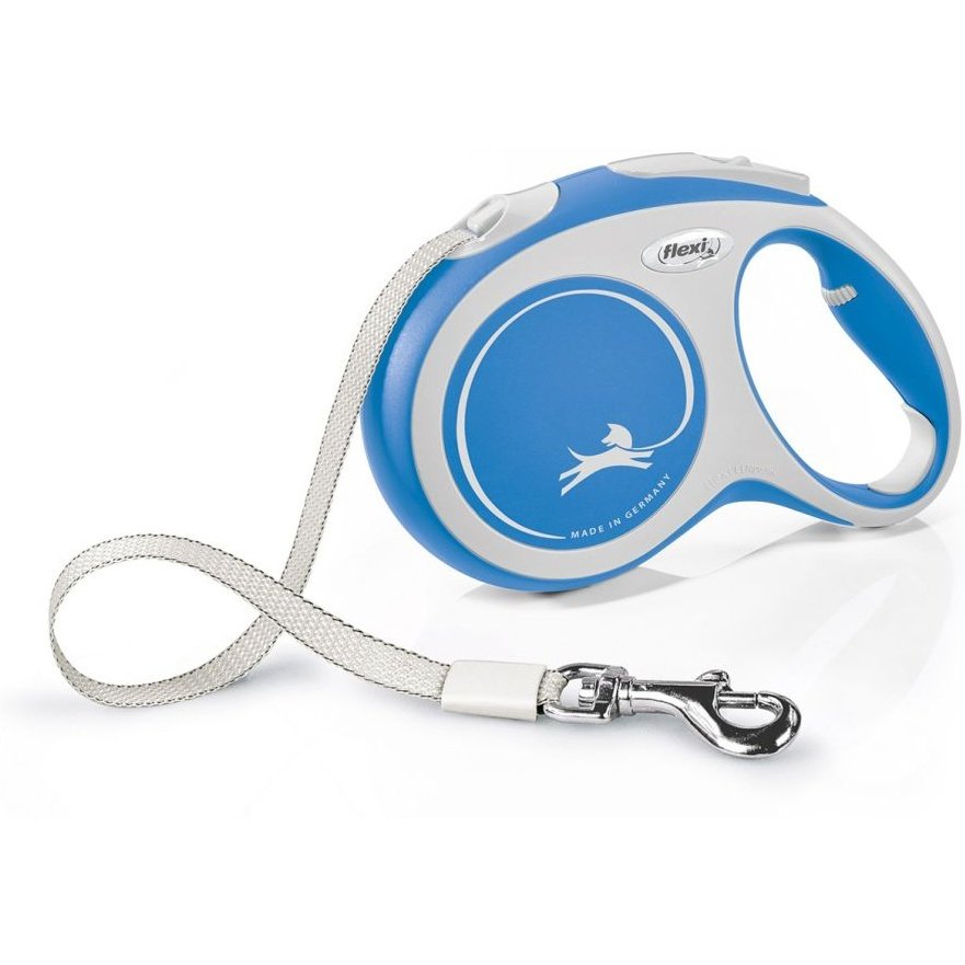 Flexi New Comfort Retractable Tape Leash - Blue SpadezStore