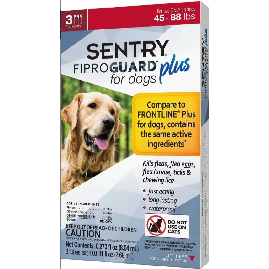 Sentry Fiproguard Plus IGR for Dogs & Puppies SpadezStore
