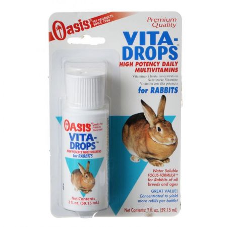 Oasis Rabbit Vita Drops 2 oz SpadezStore