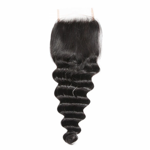 4" x 4" Loose Deep Wave Closure SpadezStore