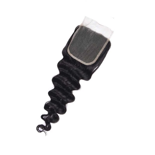 4" x 4" Loose Deep Wave Closure SpadezStore